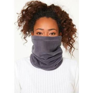 Genius Store Kadın Polar Füme Outdoor Boyunluk