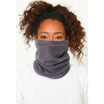 Genius Store Kadın Polar Füme Outdoor Boyunluk
