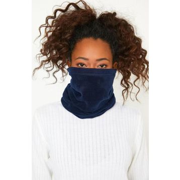 Genius Store Kadın Polar Lacivert Outdoor Boyunluk