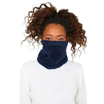 Genius Store Kadın Polar Lacivert Outdoor Boyunluk
