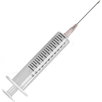 Genject Pembe Uzun İğneli 10 ml 18 gr x 38 mm 2 Parça 10 Adet Enjektör