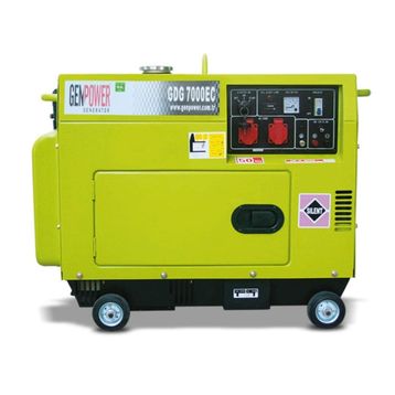 GenPower GDG 7000 E 7 kVA İpli/Marşlı Dizel Jeneratör