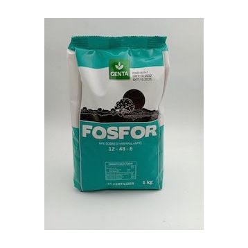 Genta 1 kg 12 48 6 Fosfor Çiçeklendirme ve Köklenme Gübresi