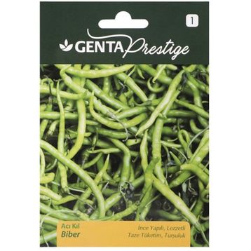 Genta Prestige Acı Kıl Biber Tohumu