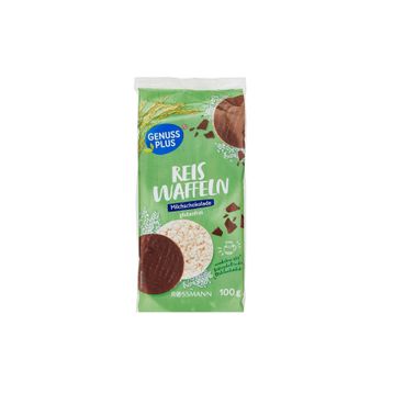 Genuss Plus 100 gr Bitter Çikolatalı Pirinç Patlağı