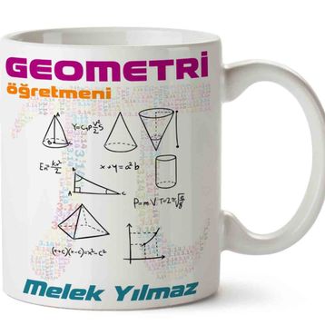 Geometri Öğretmeni Kupa Bardak