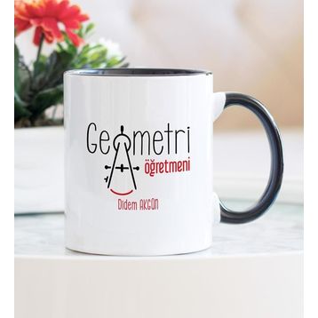 Geometri Öğretmeni Kupa Bardak