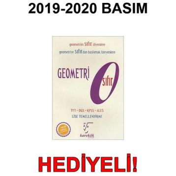Geometri Sıfır TYT KPSS ALES Karekök Yayınları