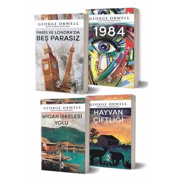 George Orwell Seti 4 Kitap