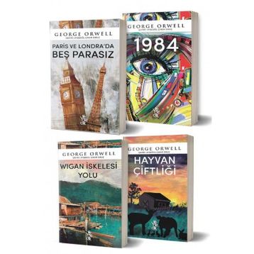 George Orwell Seti 4 Kitap