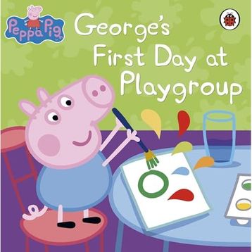 George's First Day at Playgroup : Sticker Book