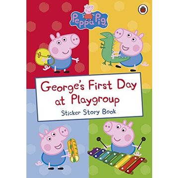 George's First Day at Playgroup : Sticker Book