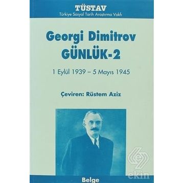 GEORGI DIMITROV GÜNLÜK-2 - RÜSTEM AZIZ