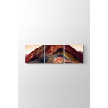 Georgia OKeeffe - Rust Red Hills Tablosu