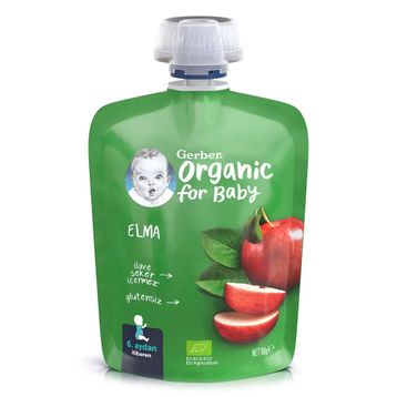 Gerber Organik 90 gr Elma Püresi
