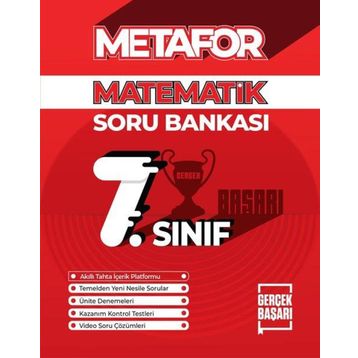 Gerçek Başarı 7. Sınıf Matematik Metafor Soru Bankası