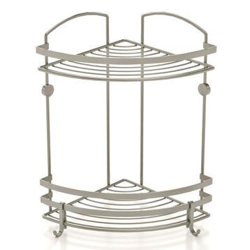 Geseus BK082H Çelik Banyo Köşe Rafı