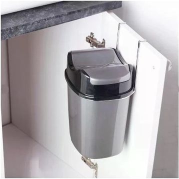 Geseus SF007 Mutfak Dolap İçi Askılı Geçmeli Pratik Kapak Çöp Kovası