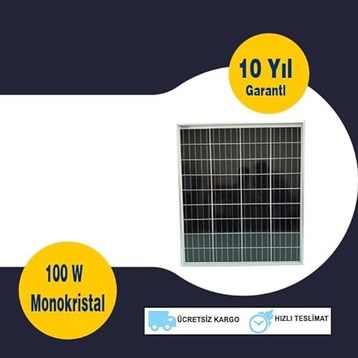 Gesper Energy 100 Watt Monokristal Güneş Paneli