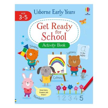 Get Ready For School Activity Book-Usborne Publishing