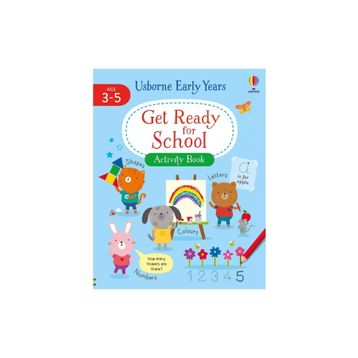 Get Ready For School Activity Book-Usborne Publishing