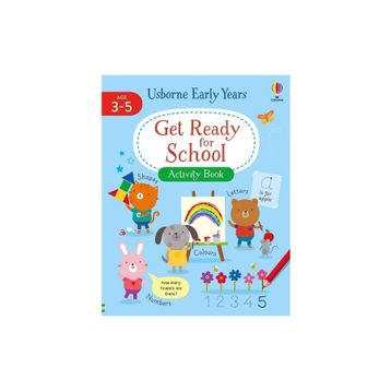 Get Ready For School Activity Book-Usborne Publishing