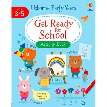 Get Ready For School Activity Book-Usborne Publishing