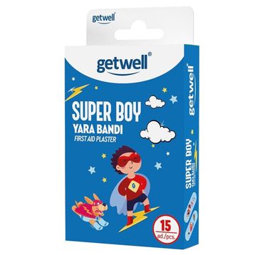 Getwell 15'li Super Boy Yara Bandı