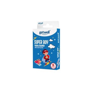 Getwell 15'li Super Boy Yara Bandı