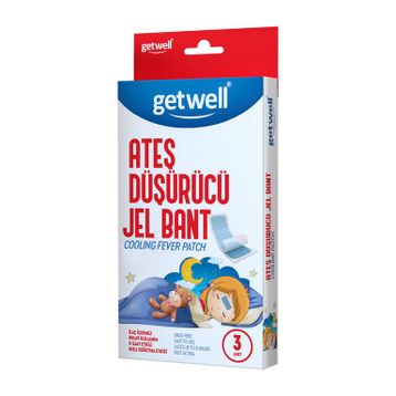 Getwell 3 Adet Ateş Düşürücü Jel Bant