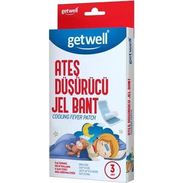 Getwell 3 Adet Ateş Düşürücü Jel Bant
