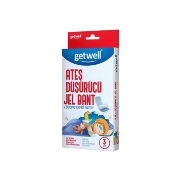 Getwell 3 Adet Ateş Düşürücü Jel Bant