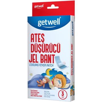 Getwell 3 Adet Ateş Düşürücü Jel Bant