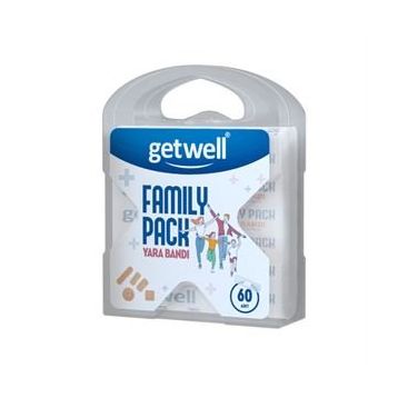 Getwell 60'lı Aile Yara Bandı Kiti