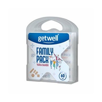 Getwell 60'lı Aile Yara Bandı Kiti