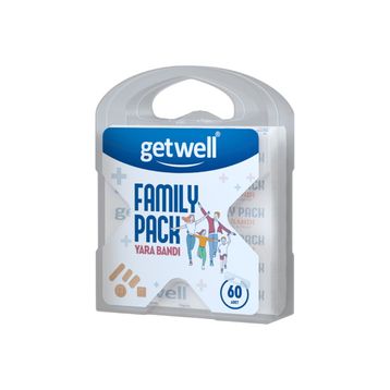 Getwell 60'lı Aile Yara Bandı Kiti