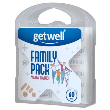 Getwell Family Pack 60 Adet Yara Bandı