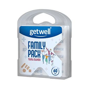 Getwell Family Pack 60 Adet Yara Bandı