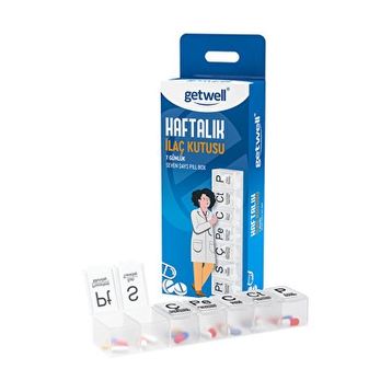 Getwell Haftalık İlaç Kutusu