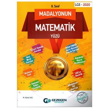 Gezegen Yayıncılık 8. Sınıf Madalyonun Matematik Yüzü