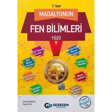 Gezegen Yayınları 7. Sınıf Fen Bilimleri Madalyonun Yeni Nesil Yüzü