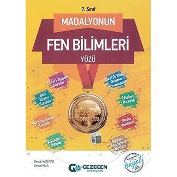 Gezegen Yayınları 7. Sınıf Fen Bilimleri Madalyonun Yeni Nesil Yüzü