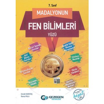 Gezegen Yayınları 7. Sınıf Fen Bilimleri Madalyonun Yeni Nesil Yüzü