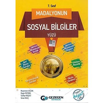 Gezegen Yayınları 7. Sınıf Madalyonun Sosyal Bilgiler Yüzü Yeni Nesil