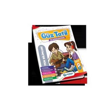 Gezegen Yayınları 8. Sınıf Fen Bilimleri Güz Tatil Kitabı