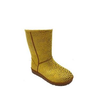 Gezer 00546 Kahverengi Kar Kış Sıcak Astar Filet Çocuk Çizme
