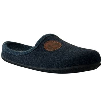 Gezer 15341 Keçe Lacivert Erkek Ev İçi Terlik