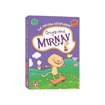 Gezgin Kedi Mırnav / İlk Okuma Kitaplarım (10 Kitap) - Fatma Işık - Timaş Yayınları