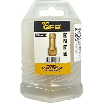 GFB 52 mm Vakumlu Mermer Granit Delme Panç