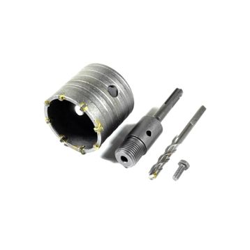 GFB 75 mm Adaptörlü Elmaslı Beton Delme Panç